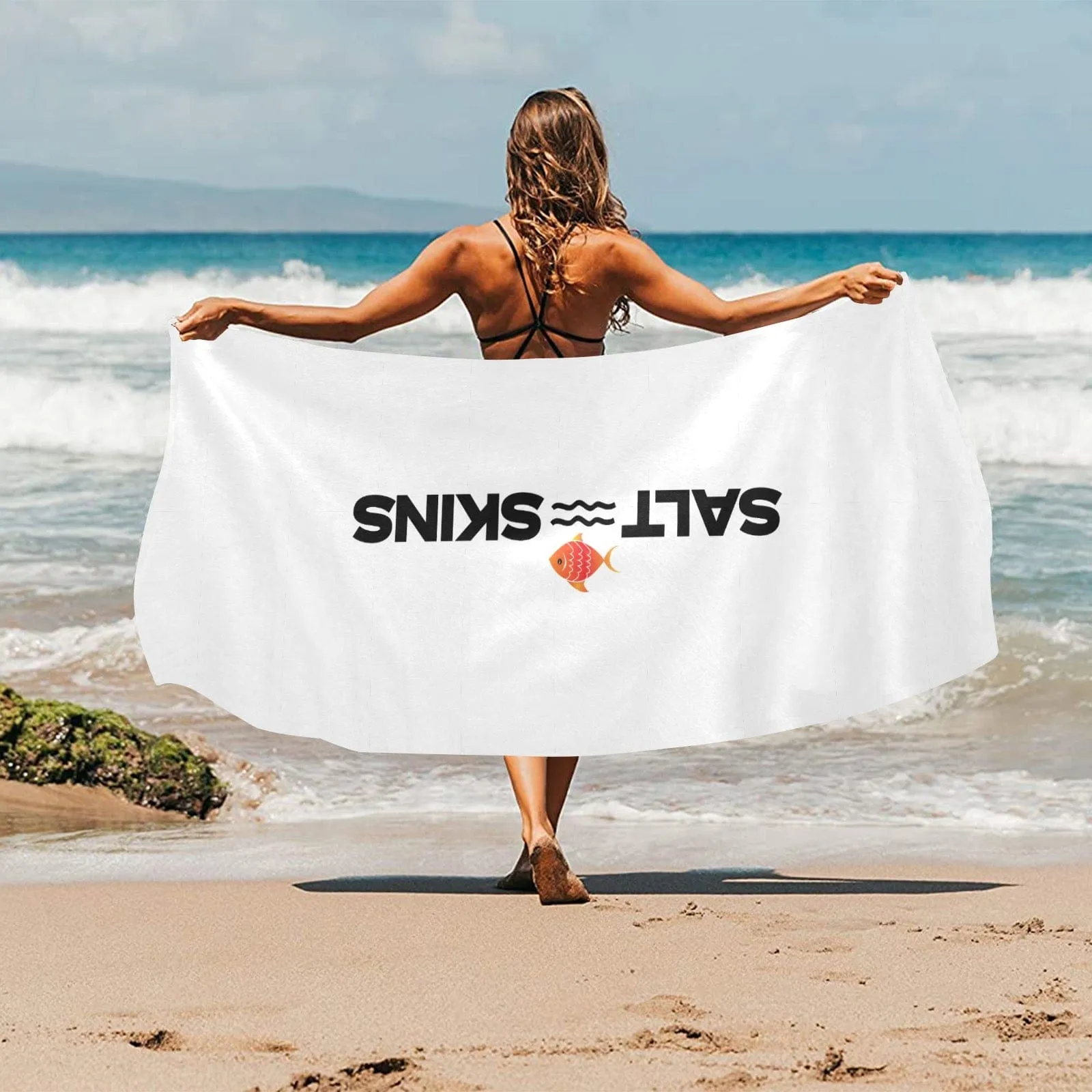 Salt Skins Ocean Breeze Beach Towel 31.5"x 71"