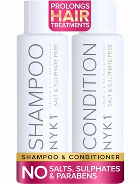 SALT SULFATE FREE Shampoo and Conditioner Set for Color Treated Hair (2 x 17 Fl Oz) Shampoo for Color Treated Hair and Conditioner - Paraben Sulfate Free Shampoo and Conditioner for Color Treated Hair