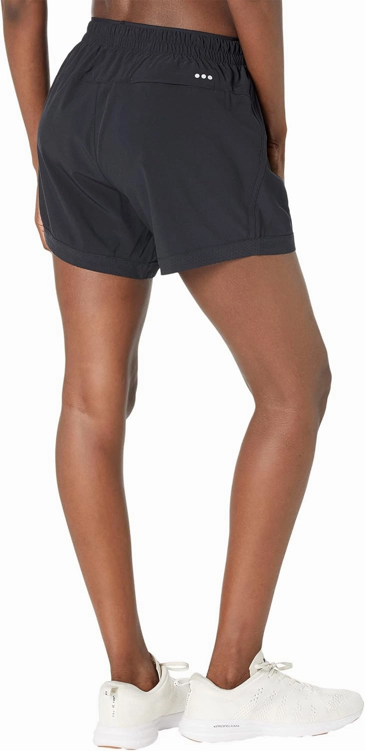Saucony Outpace 5" Shorts for Women - Elasticized Waistband, Exterior Drawcord, and Pull-On Style
