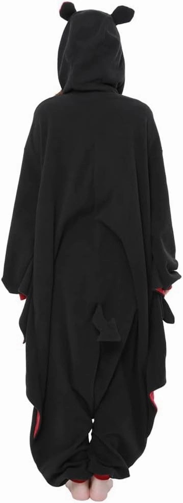 SAZAC Bat Kigurumi - Onesie Jumpsuit Halloween Costume