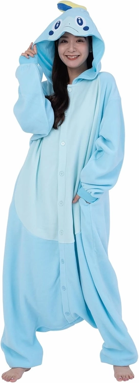 SAZAC Kigurumi - Pokemon - Sobble - Onesie Jumpsuit Halloween Costume