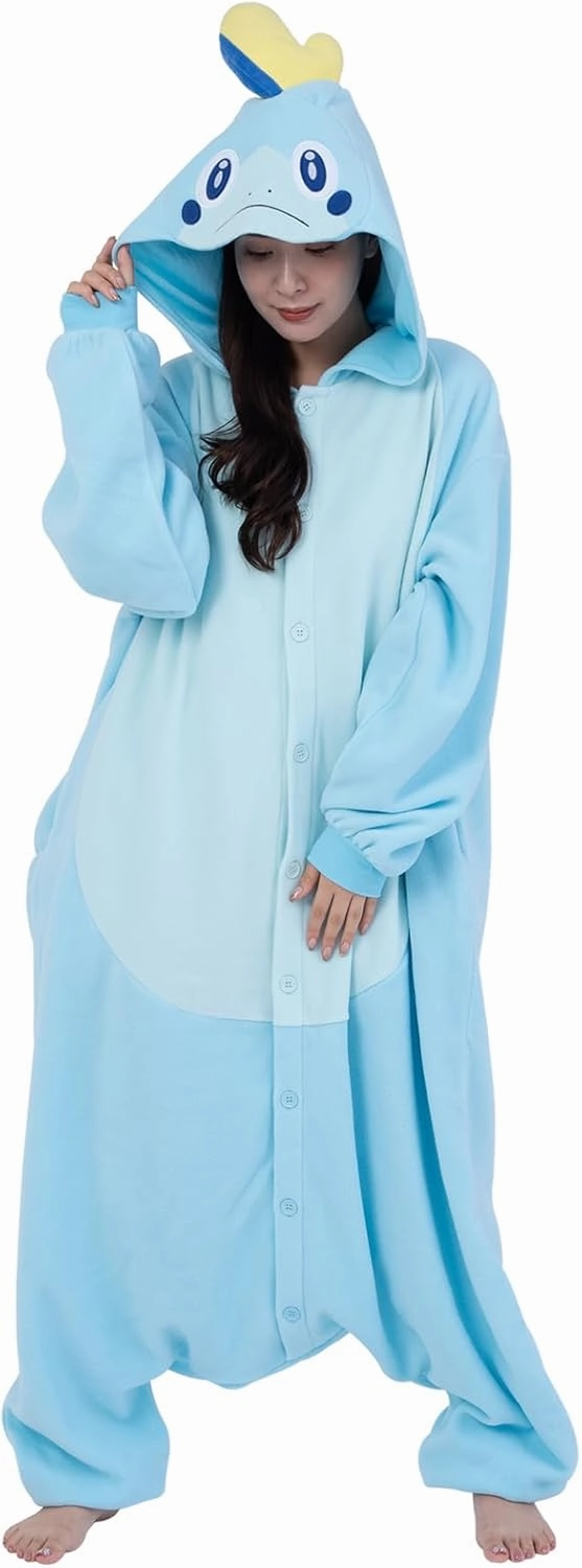 SAZAC Kigurumi - Pokemon - Sobble - Onesie Jumpsuit Halloween Costume