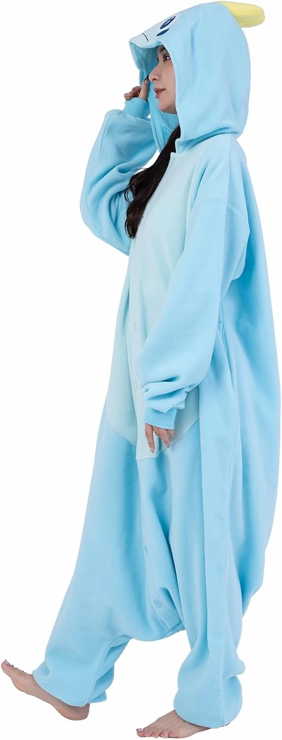 SAZAC Kigurumi - Pokemon - Sobble - Onesie Jumpsuit Halloween Costume
