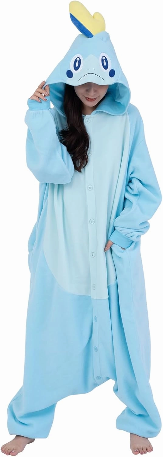 SAZAC Kigurumi - Pokemon - Sobble - Onesie Jumpsuit Halloween Costume