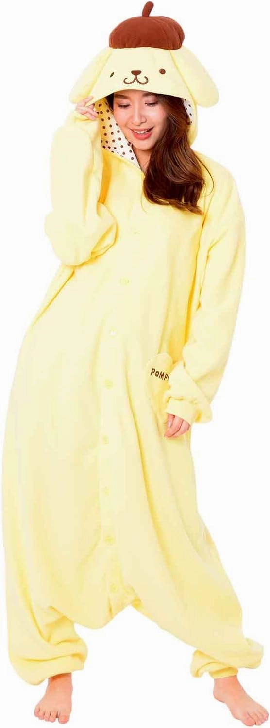 SAZAC Kigurumi - Pompompurin - Onesie Jumpsuit Halloween Costume