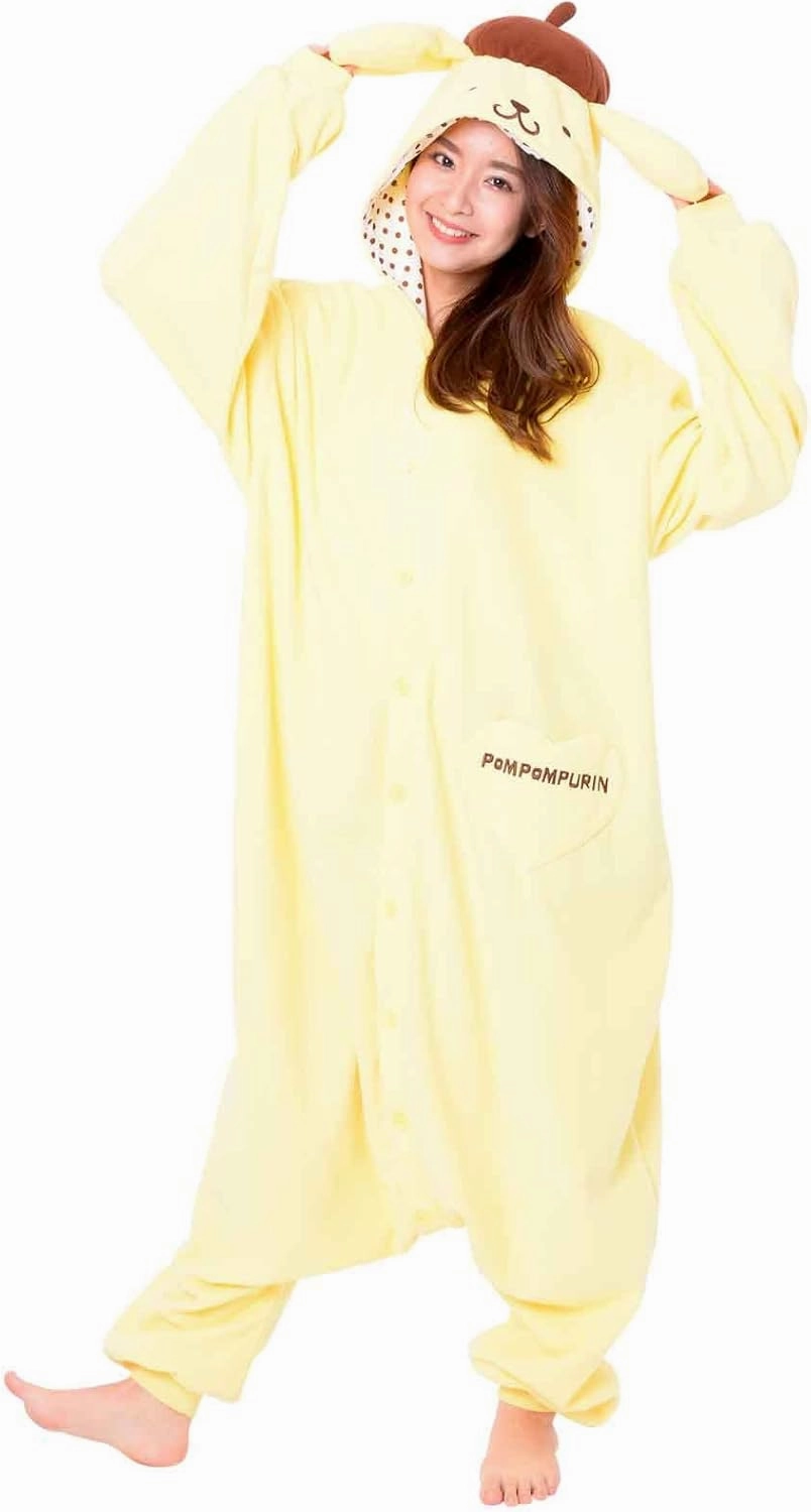SAZAC Kigurumi - Pompompurin - Onesie Jumpsuit Halloween Costume