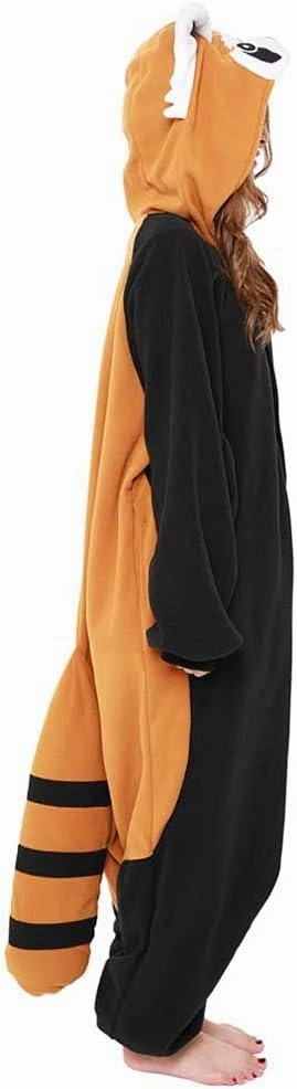 SAZAC Red Panda Kigurumi - Onesie Jumpsuit Halloween Costume