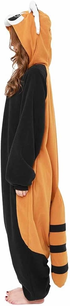 SAZAC Red Panda Kigurumi - Onesie Jumpsuit Halloween Costume