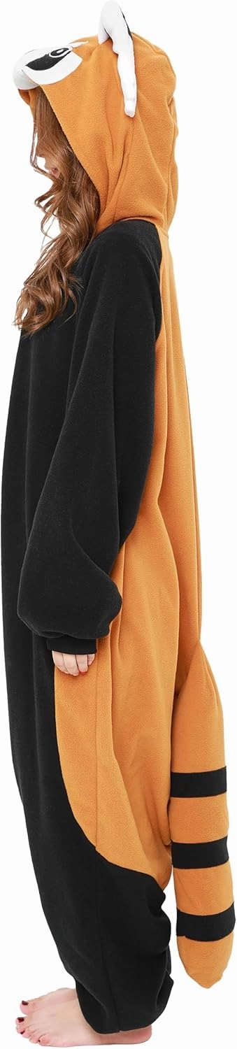 SAZAC Red Panda Kigurumi - Onesie Jumpsuit Halloween Costume