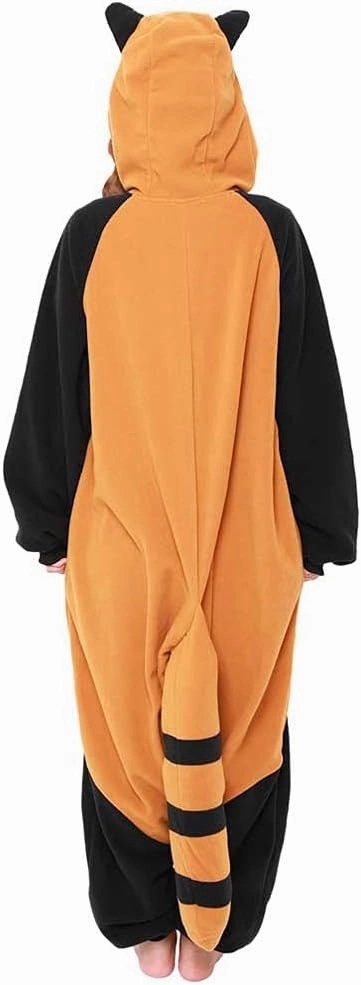 SAZAC Red Panda Kigurumi - Onesie Jumpsuit Halloween Costume