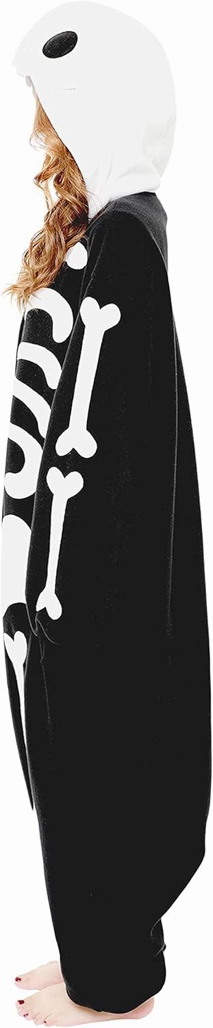 SAZAC Skeleton Kigurumi - Onesie Jumpsuit Halloween Costume