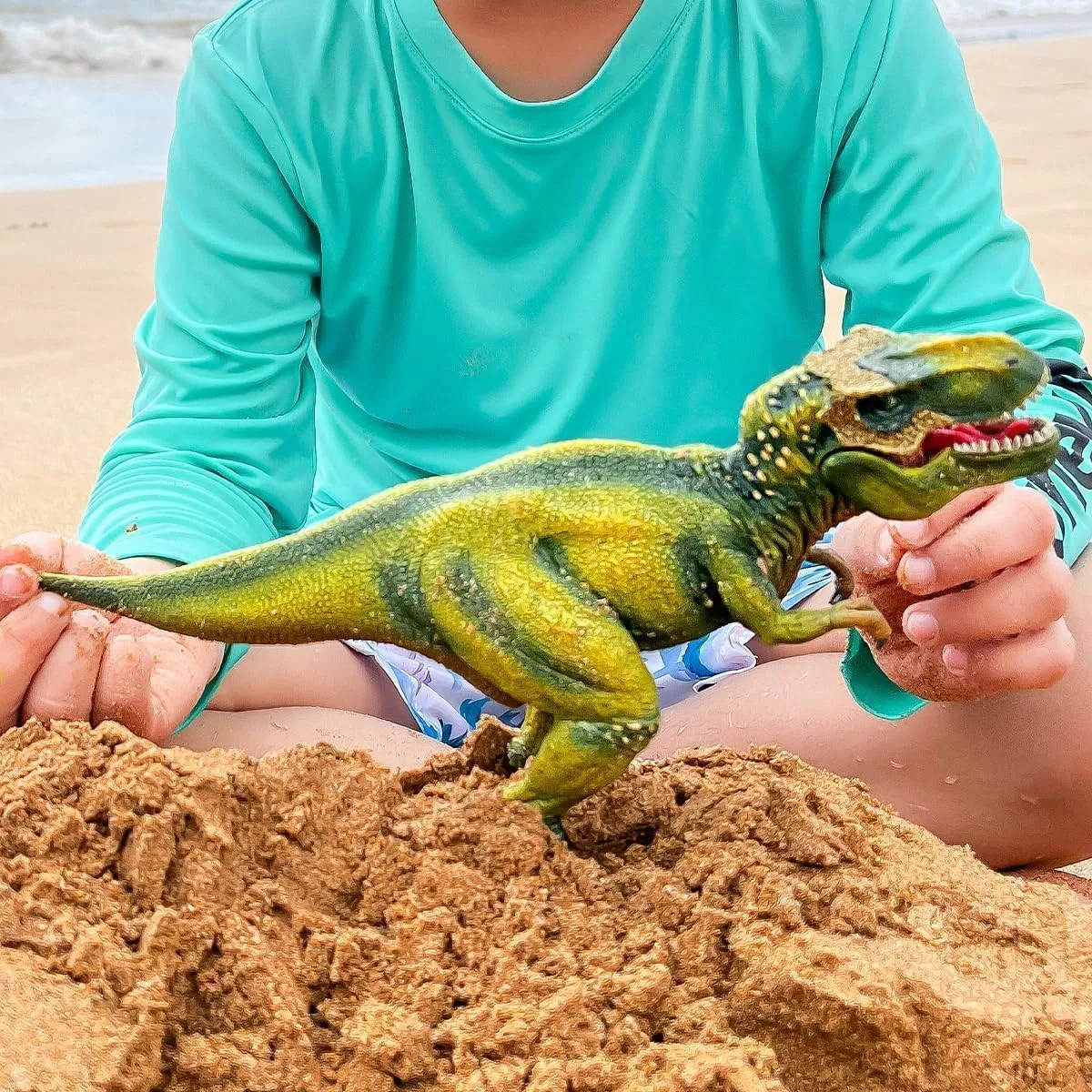 Schleich Dinosaurs - 11", T Rex Dinosaur Toy - Tyrannosaurus Rex Action Figure with Movable Jaw - Realistic Dino Figurine - Trex Figure for Boys and Girls - Big Dinosaur Toys for Kids Ages 5  14525