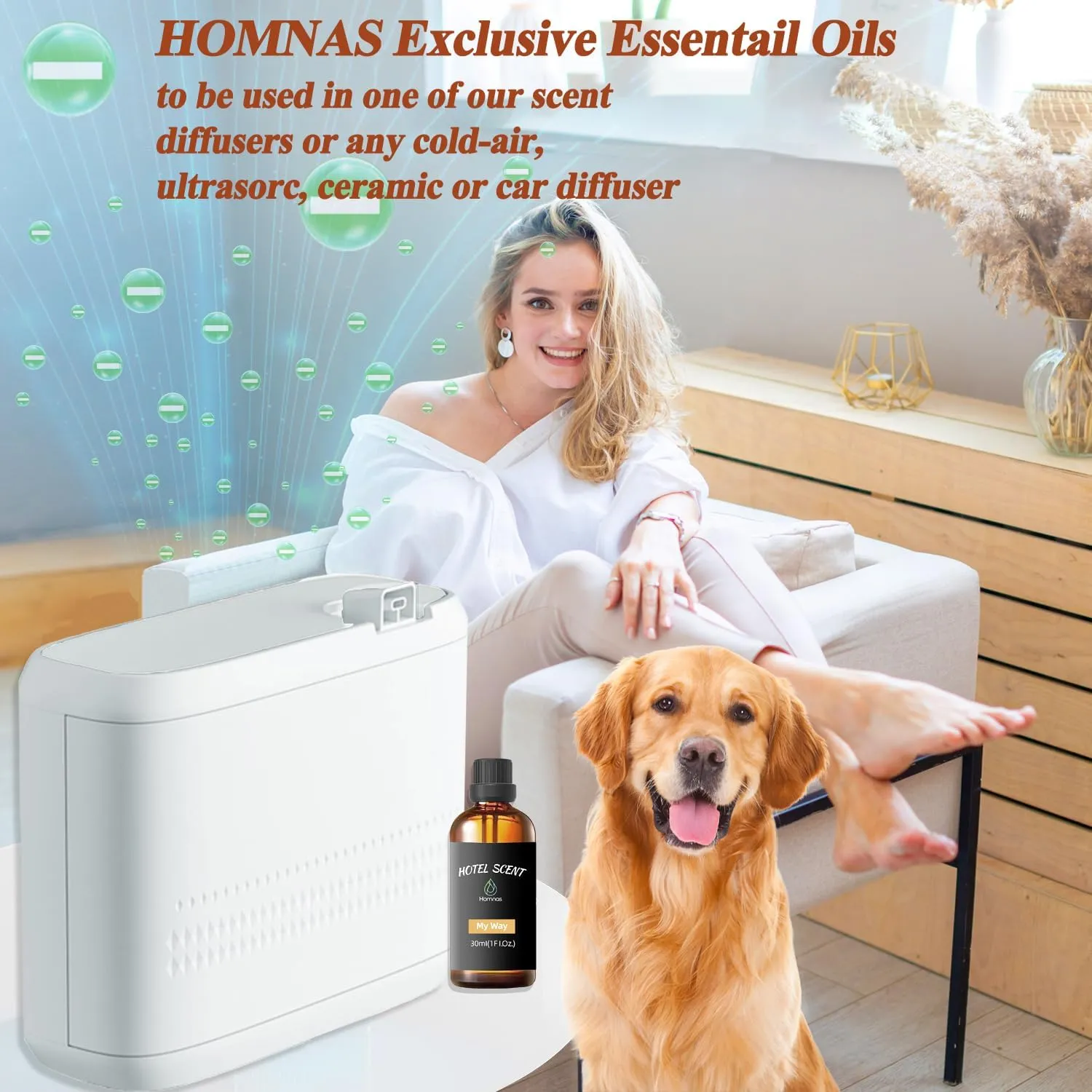 Serenity Meadows Essential Oil, Hotel Diffuser Oil, Inspired by Westin Hotel, Home Luxury & Hotel Scents for Diffuser, Pure Diffuser Oil with Orange and Lily of The Valley for Aromatherapy