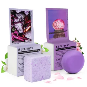 Shampoo and Conditioner Set | Bar Shampoo and Conditioner for Blonde Brown and Gray Hair| Vegan & Natural | Shampoo Bar | Shampoo and Conditioner 6.7oz (Sundazed Scent)
