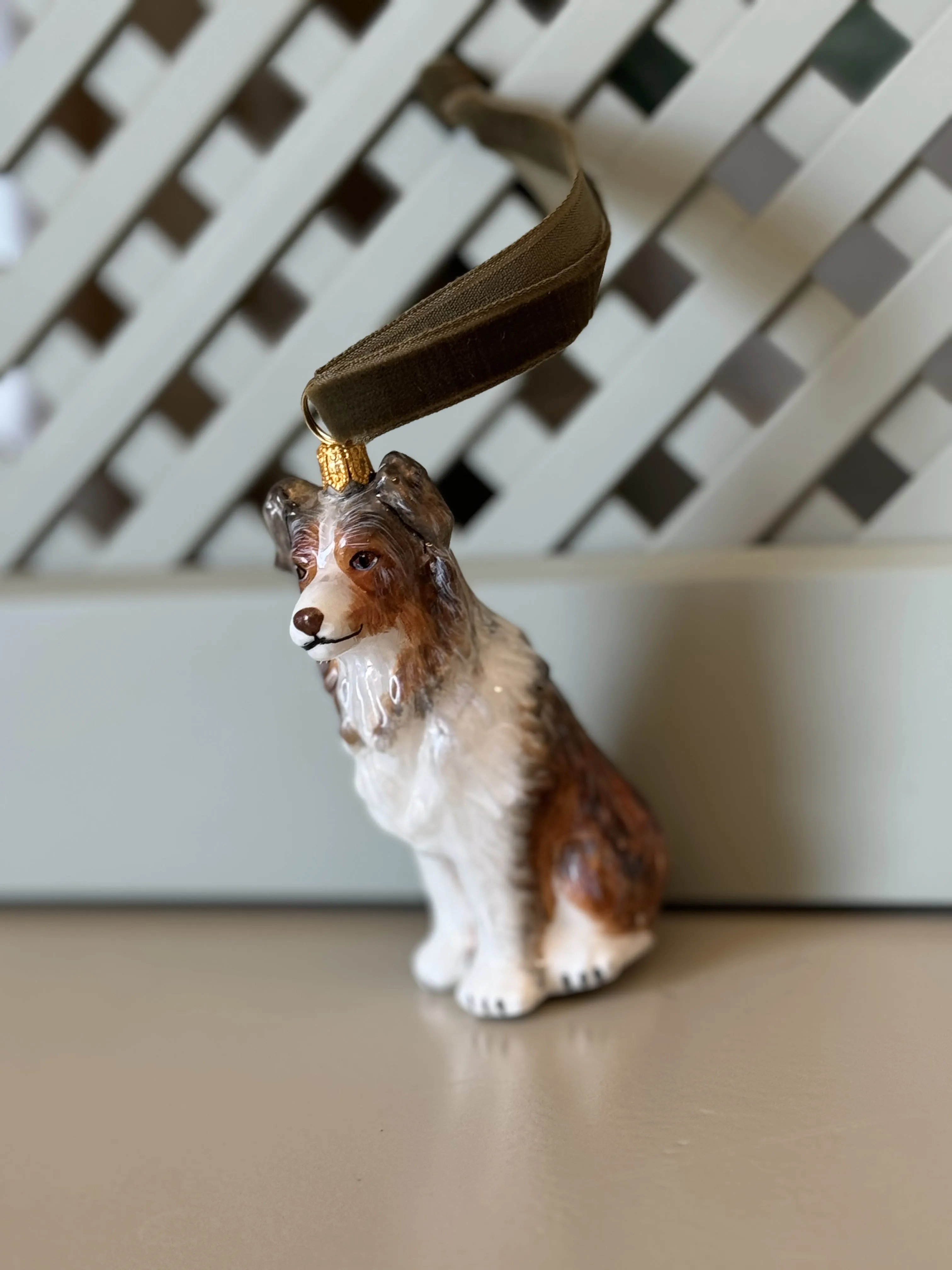 Shepherd, Hand Painted Collectible