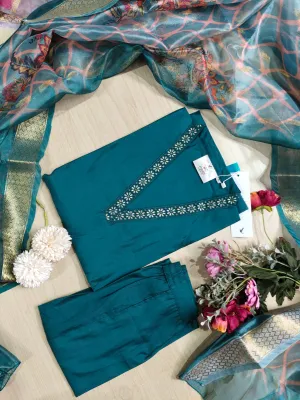 shiny dupatta set SSD05