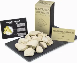 Siberian Clay | Natural Yellow Clay, 7oz - Pastel to Golden, Amazing Crunch, Earthy, Velvety Texture, ASMR Sensation