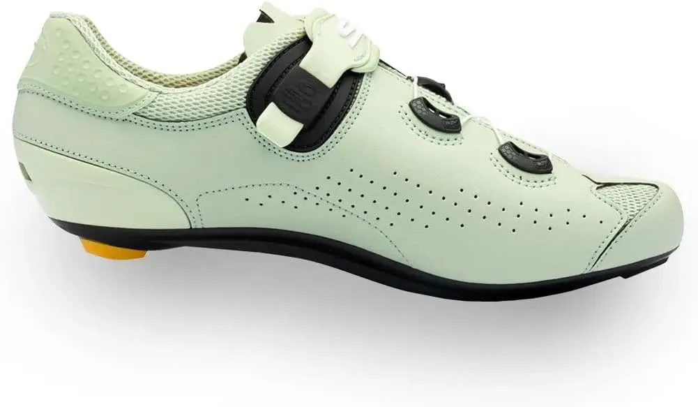 SiDI | Cycling Shoes, Professional Men's Road Bike Shoes GENIUS 10, Carbon Sole, Innovative Soft Instep Closure System, Integrated Heel, Stiffness Sole 6
