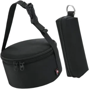 Singing Bowl Storage Bag Padded Carrying Case for Sound Bowls with Mallet Holder Travel Friendly Music Bowl Carrier Ideal for Meditation and Relaxation