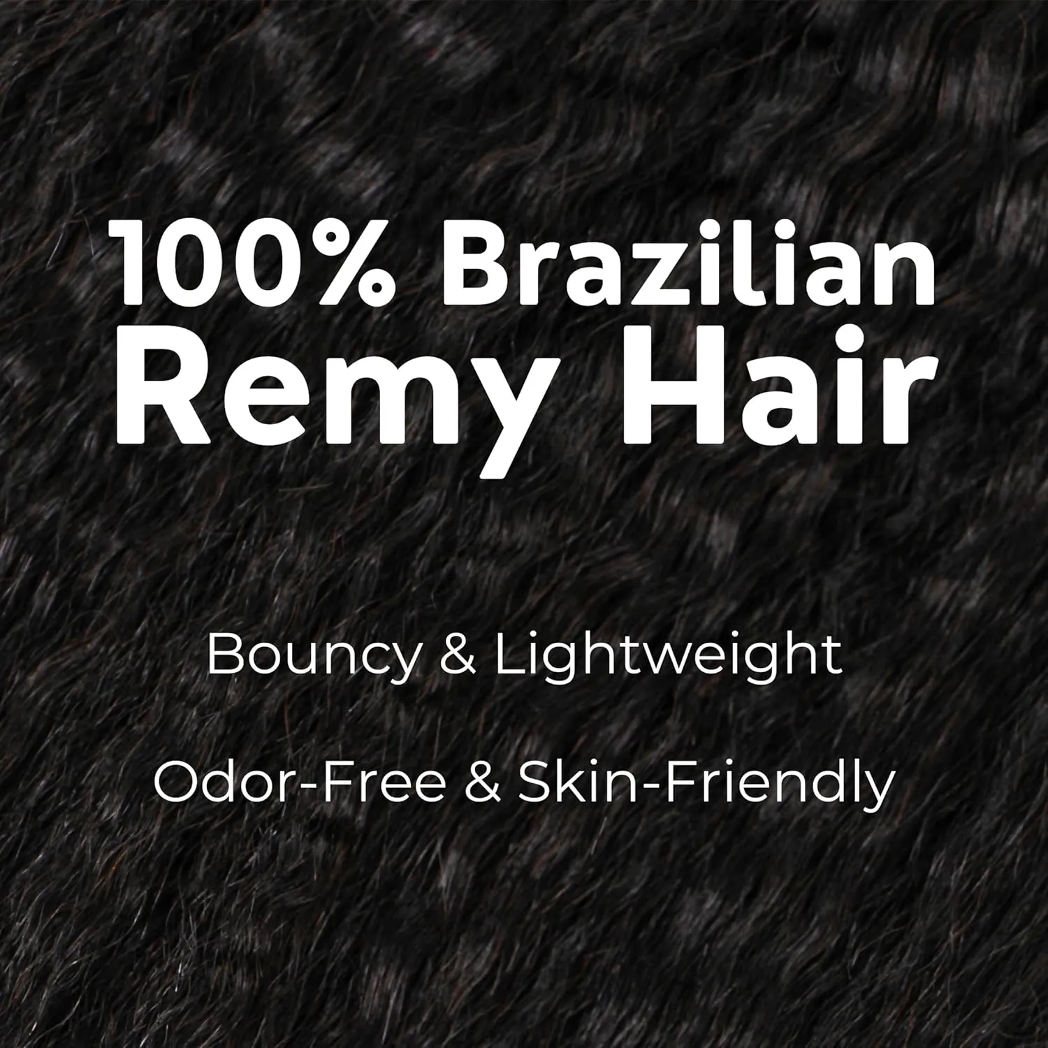 SIYUSI Kinky Straight Clip In Extensions, 100% Brazilian Remy Human Hair Clip Ins, Scalp-Friendly Invisible Clips, Natural Black, 3.52oz, 7Pcs (20 Inch)