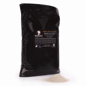 Sodium Bentonite Clay Powder - Indian Healing Clay - 100% Pure Sodium Bentonite - DYI Clay Face Mask - 5 lbs
