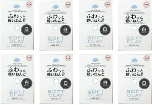 Soft Clay (8 Set, White)