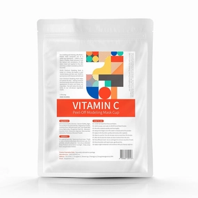 Soothing Modeling Mask - Cooling Peel off Jelly Mask Powder Pack - 2.2 lbs - Face mask skin care for Soothing and Pore Management - Korean Skin Care Set - Modeling pack (Vitamin C)