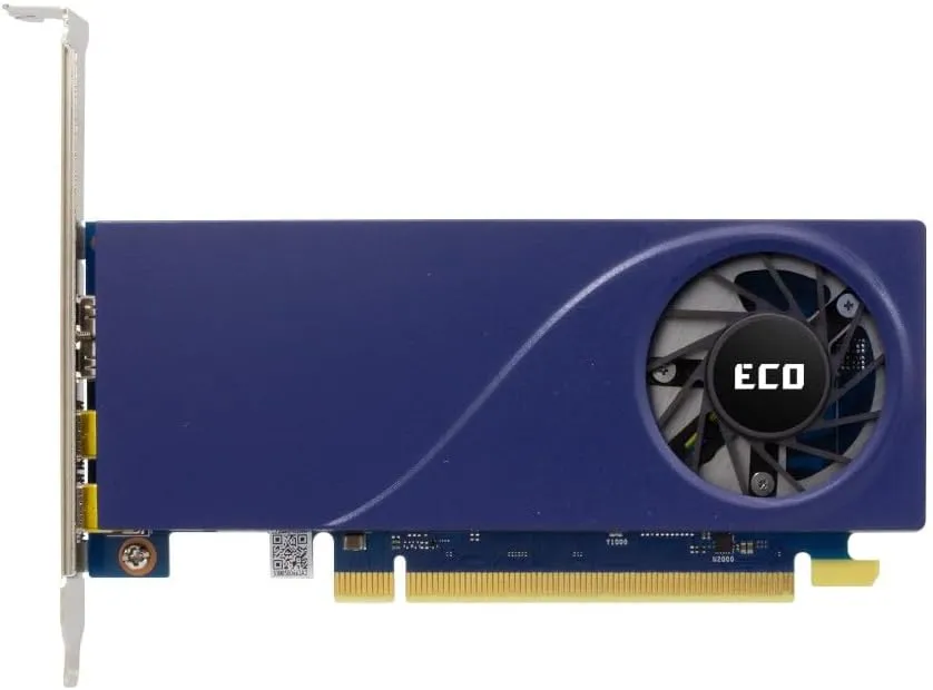 Sparkle Intel Arc A310 ECO, 4GB GDDR6, 50W TBP, Short Bracket is Included, Low-Profile, Single Fan, Single Slot, HDMI x1, Mini DisplayPort x2, SA310C-4G