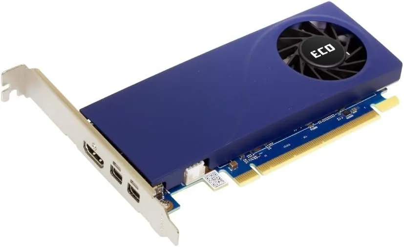 Sparkle Intel Arc A310 ECO, 4GB GDDR6, 50W TBP, Short Bracket is Included, Low-Profile, Single Fan, Single Slot, HDMI x1, Mini DisplayPort x2, SA310C-4G