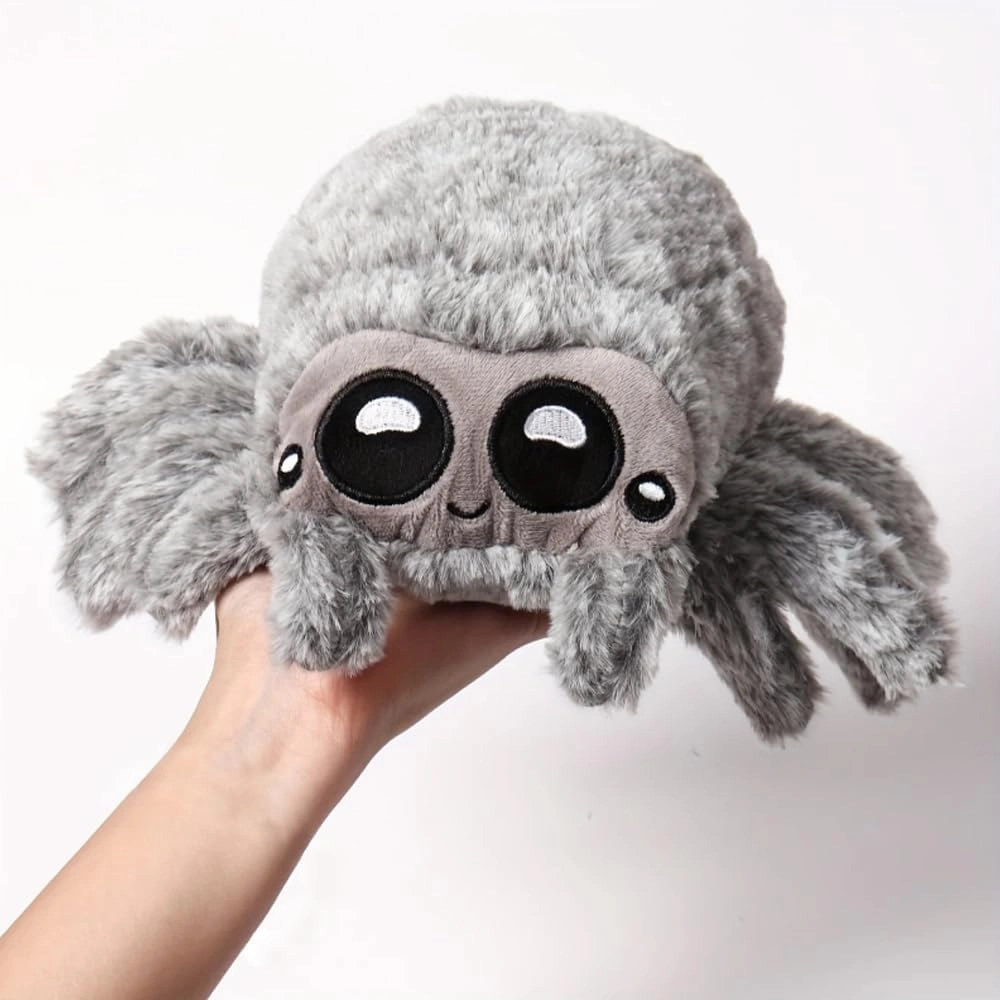 Spider Plush Toy 9 inches - This Cute Spider Plush Animal Toy, is Perfect for Birthday Gifts, Halloween, and Valentine's Day Alone!