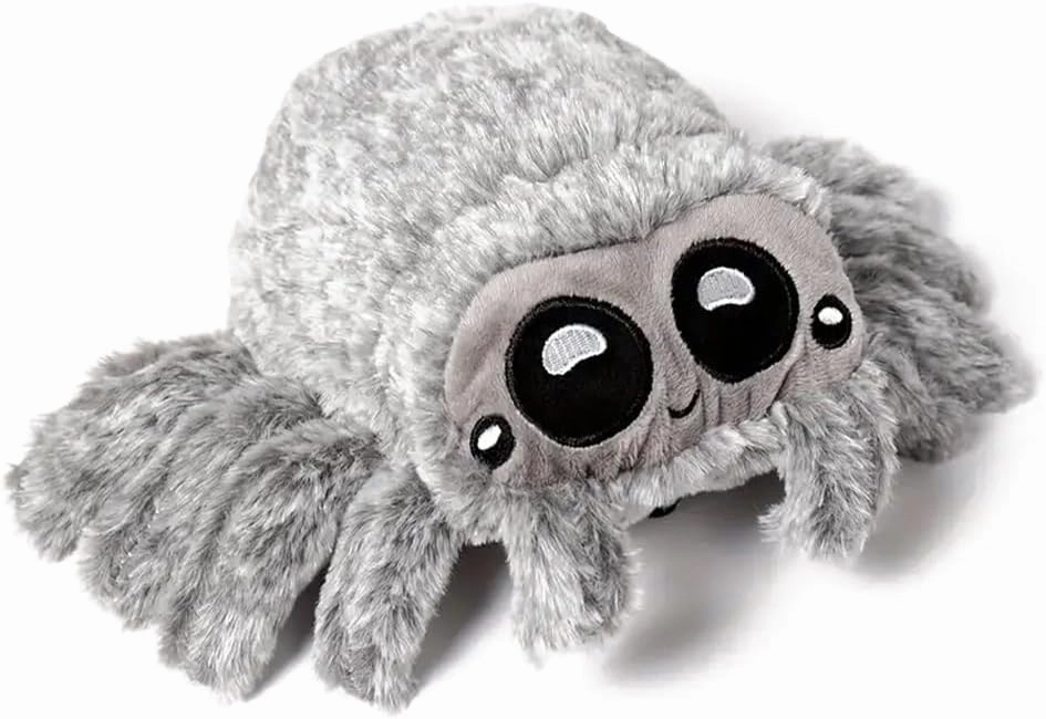 Spider Plush Toy 9 inches - This Cute Spider Plush Animal Toy, is Perfect for Birthday Gifts, Halloween, and Valentine's Day Alone!