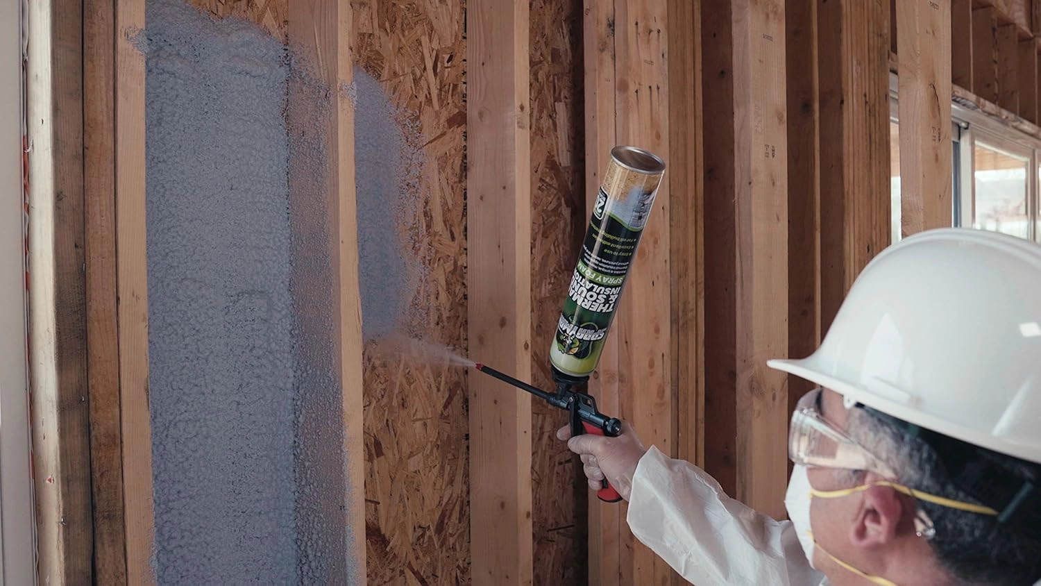 Spray Foam Insulation (480 Sq.Ft.) - Closed Cell Polyurethane Expanding Foam Sealant, Thermal & Acoustic Protection for Wall and Attic - Gun & Cleaner NOT Included, 27.1 oz, 24 Pack