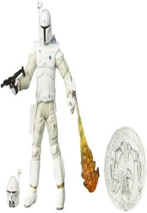 Star Wars 30th Anniversary McQuarrie Concept BOBA FETT Action Figure with Coin #15 (Coin color will vary)