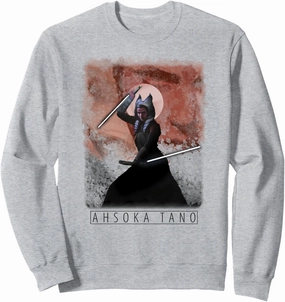 Star Wars: The Mandalorian Ahsoka Tano Painted Portrait R13 Sweatshirt