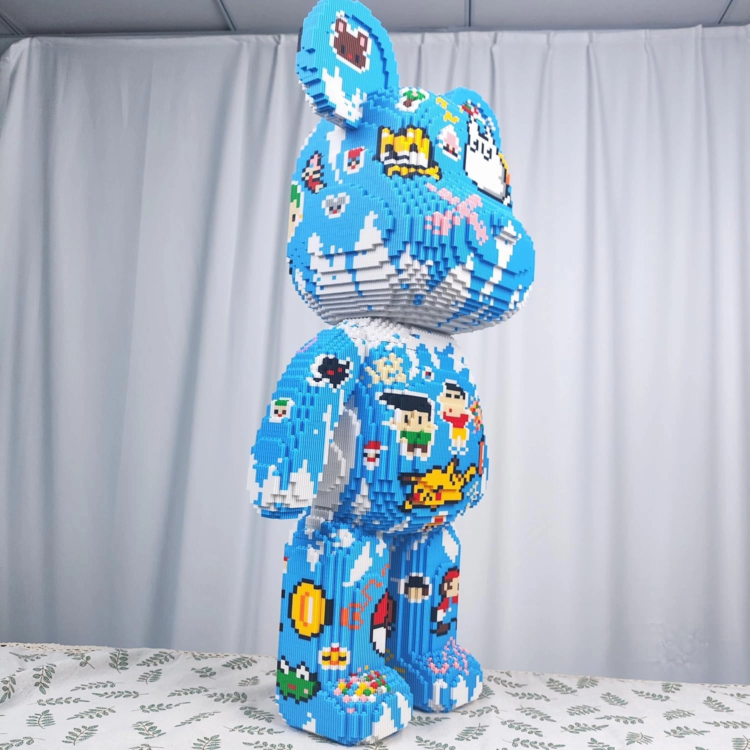 Sticker Graffiti Bear Building Blocks (21950 PCS), 3D Micro Animal DIY Bear Building Blocks for Adults & Teenager, Creative Toys Ideal Gift for Family & Friends
