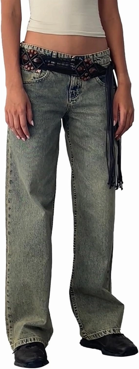 Straight Leg Jeans for Women,High Waisted Wide Leg Loose Microelastic Boyfriend Denim Pants Baggy Jeans for Women Y2K