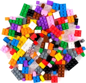 Strictly Briks Toy Building Block, Vibrant Colors, 156 Pieces, Classic Bricks Building Starter Kit for Kids, 100% Compatible with All Major Brick Brands