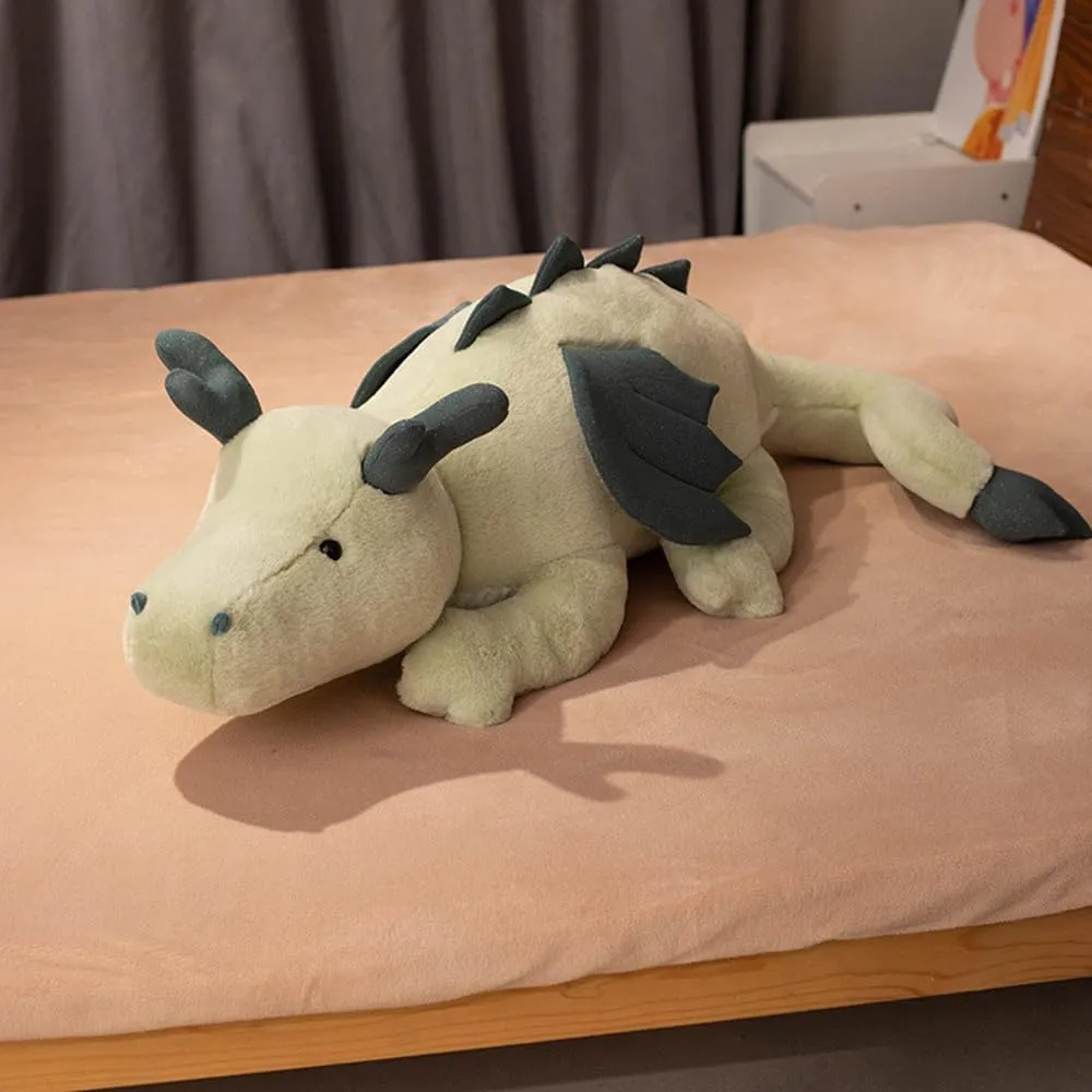 Stuffed Animals-Dinosaur 24 inch, Soft Dinosaur Doll, Plush Animal Dragon, Sleeping Pad Gift for Boys and Girls (Green)