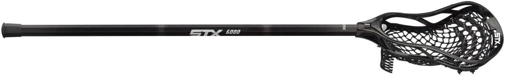 STX Lacrosse Stallion 200 Boys Complete Stick with Mesh Pocket, Attack/Midfielder