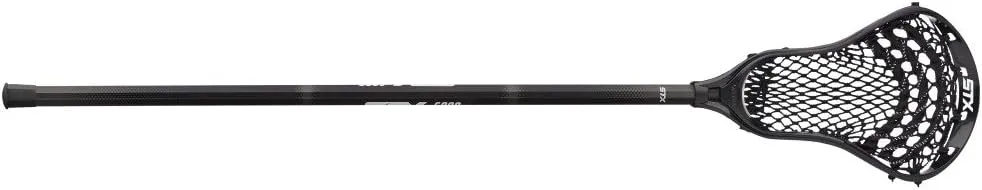 STX Lacrosse Stallion 200 Boys Complete Stick with Mesh Pocket, Attack/Midfielder