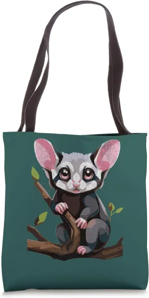 Sugar Glider Cute Adorable Sweet pet Animal Lover Retro Tote Bag