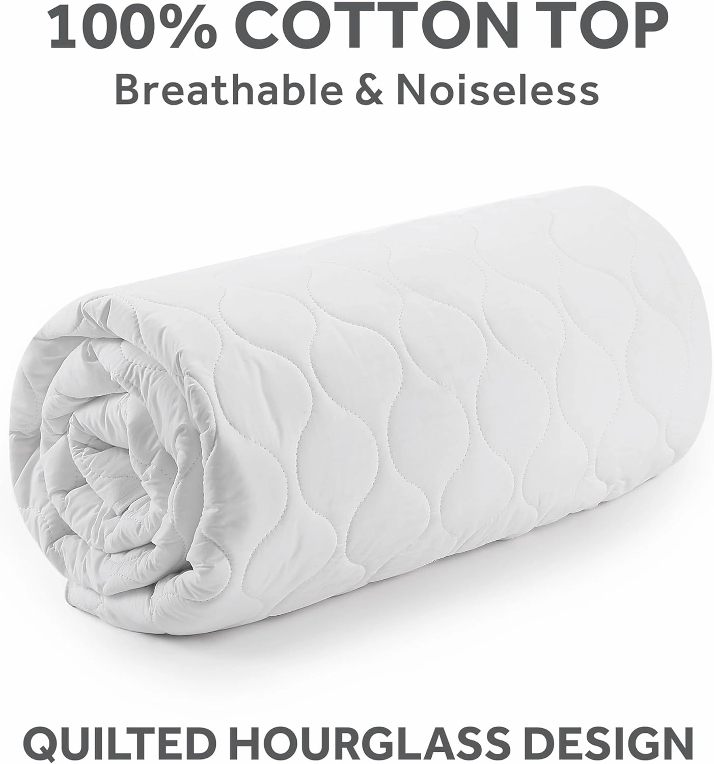 Sunbeam Restful Quilted Water Resistant Heated Mattress Pad - Twin