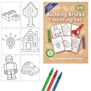 Sustainable Bricks Colouring Set