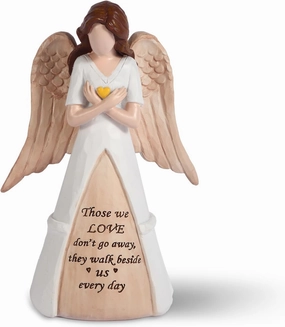 Sympathy Memorial Gifts for Loss, Bereavement & Remembrance - Comfort Angel Gifts for Women & Family, 7.48 Inches Angel Figurines