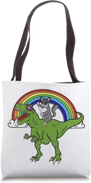T-Rex Dinosaur Sugar Glider Pet Tote Bag