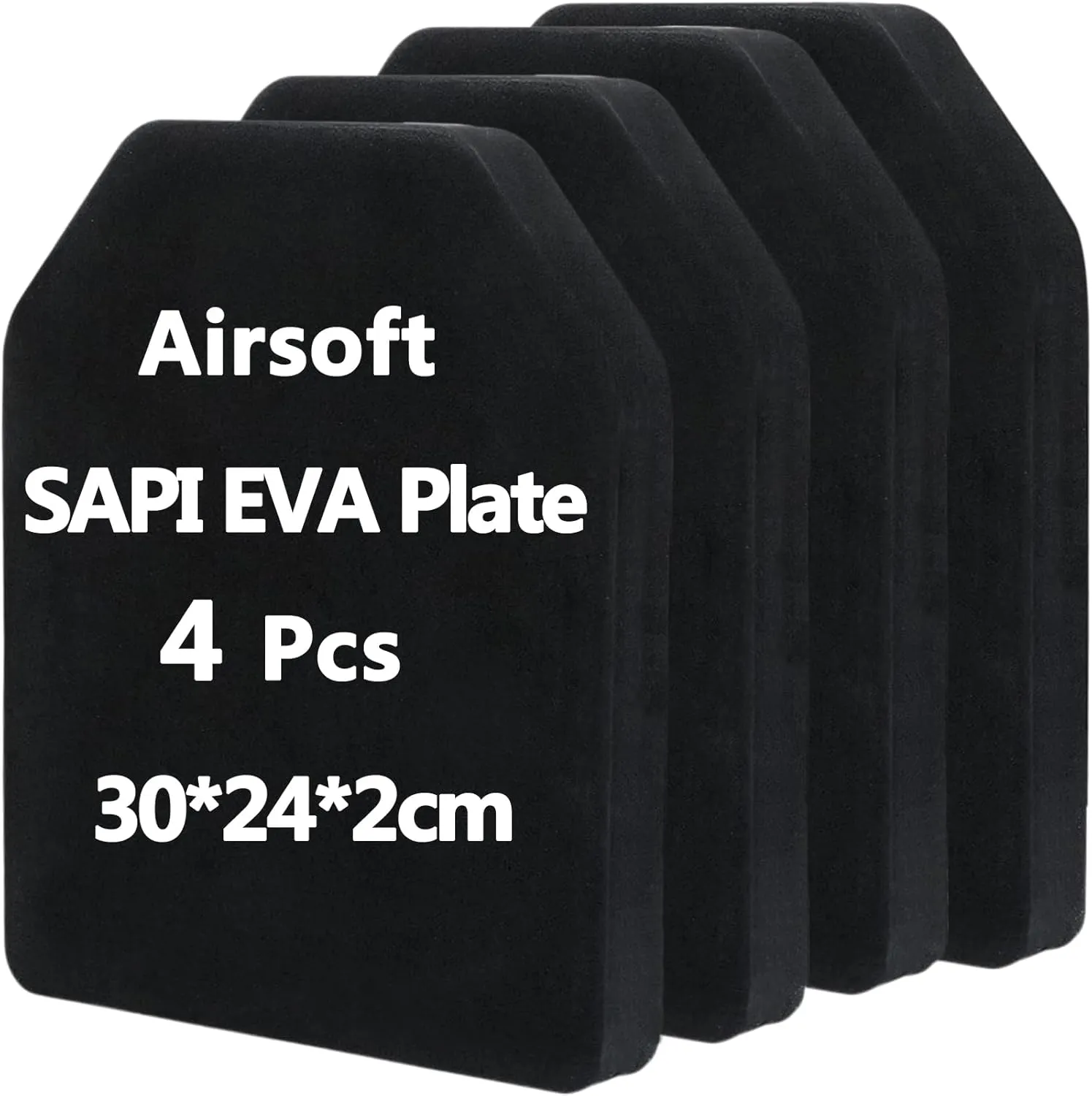 Tactical Foam SAPI Plates, Lightweight Inner Liner Foam Plates Sturdy Dummy Plates Absorb Impact EVA Pads Fit for Tactical Vest Plate Carrier