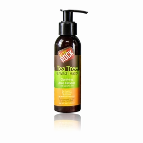 Tea Tree & Witch Hazel Refreshing Acne Clarifying Acne Masque with Salicylic Acid - 4oz - Anti Acne, Blackhead, Shrink Enlarge Pores, Prevent Future Breakout