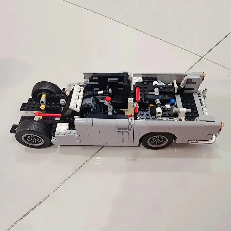 Tech Expert MOC Aston Martin DB5 Classic Car Bricks Toy