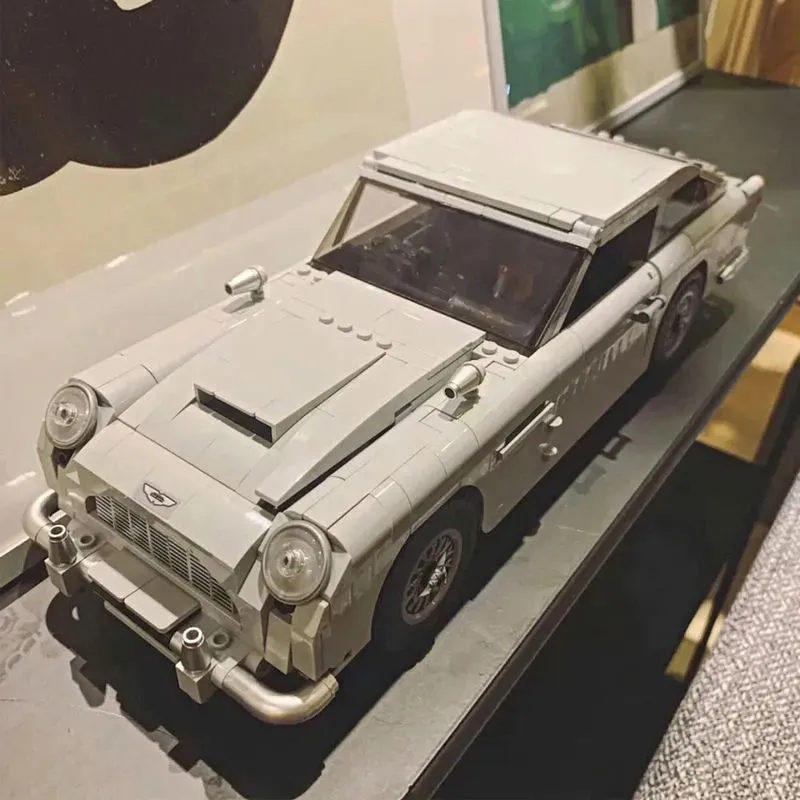Tech Expert MOC Aston Martin DB5 Classic Car Bricks Toy