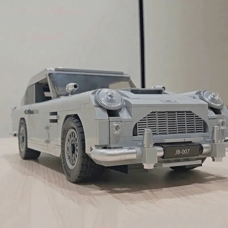 Tech Expert MOC Aston Martin DB5 Classic Car Bricks Toy